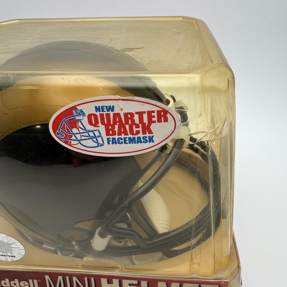 St. Louis Rams Throwback Riddell NFL Football Mini Helmet Quarterback Face mask - Picture 2 of 10